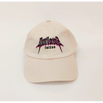 Outlawz Tattoo / 6 Panel Cap / Pink